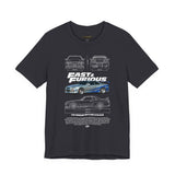 Nissan Skyline R34 GTR Inspired Illustrated JDM Performance Sports Car Graphic T Shirt Japanese Turbo Street Racing Automotive Streetwear Iconic 90s Car Culture Gift For JDM Enthusiasts