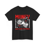 Money Motivation Hustler Mindset Graphic Print Unisex Heavy Cotton Tee Streetwear Power T Shirt
