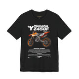Yamaha YZ450F Inspired Motocross Blueprint Unisex Heavy Cotton Tee Dirt Bike Racing Graphic Streetwear Shirt Gift For Riders