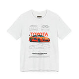 Legendary Orange Street Racer Blueprint Tee Unisex Heavy Cotton Retro Tuner Car Art Graphic Shirt for Enthusiasts