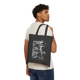 Inspire Strength Ignite Courage Cotton Canvas Tote Bag Motivational Graphic Durable Eco-Friendly Streetwear Accessory