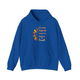 Ho’oponopono Sunflower Unisex Hoodie Heavy Blend Pullover Sweatshirt Healing Affirmation Spiritual Gratitude Mindfulness Positive Energy Streetwear