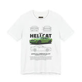 American Muscle Blueprint Performance Legacy Unisex Tee High Power Streetwear Shirt