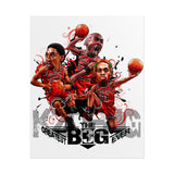 Legends On Court Matte Vertical Poster Basketball Wall Art Decor Dynamic Sports Design Perfect For Game Rooms Gyms Bedrooms Offices And Gift For Basketball Fans