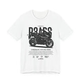 YZF R3 ABS Inspired Motorcycle Blueprint Graphic Unisex Heavy Cotton Tee Sport Bike Racing Streetwear Gift
