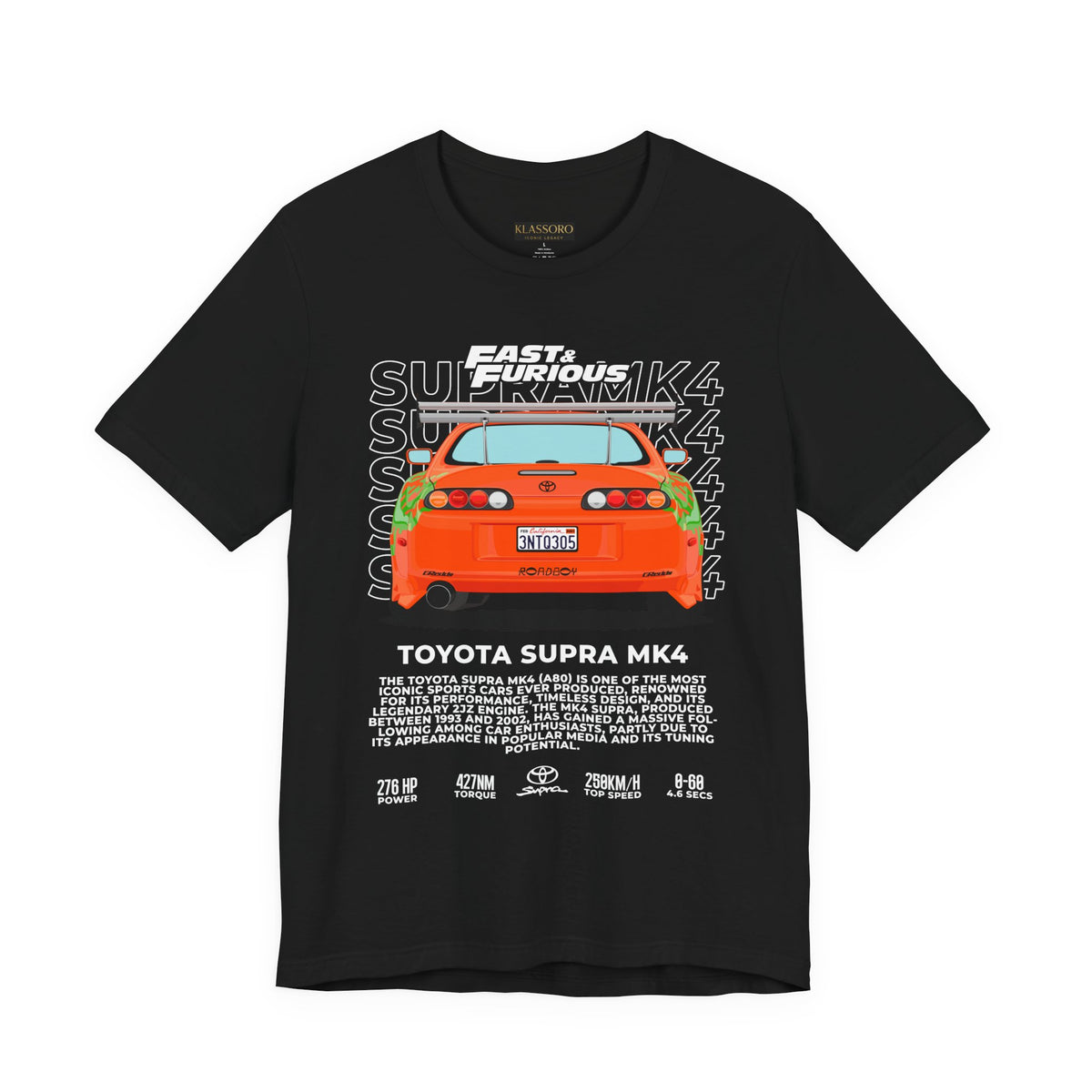 Legendary Orange Street Machine Rear View Unisex Heavy Cotton Tee Powerful JDM Inspired Car Art Graphic Shirt for Collectors and Gearheads