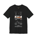 KTM 250 EXC Dirt Bike Blueprint Unisex Heavy Cotton Tee Motocross Enduro Racing Inspired Graphic T Shirt For Riders And Adventure Lovers