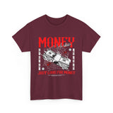Money Motivation Hustler Mindset Graphic Print Unisex Heavy Cotton Tee Streetwear Power T Shirt