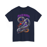 Mamba Unisex Heavy Cotton Tee Bold Serpent Power Graphic Streetwear Design Athletic Hustle Energy Inspired TShirt Symbol of Strength Resilience and Inner Mastery