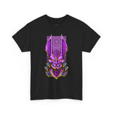 Bills Samurai Unisex Heavy Cotton Tee Futuristic Neon Warrior Design Bold Japanese Inspired Streetwear Graphic T Shirt for Men and Women Artistic Cyber Aesthetic Perfect Gift for Anime and Samurai Art...