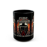 Firefighter Motivational Coffee Mug One Life One Decision Courage Quote Bold Firefighter Design Tribute To Heroes Gift For Firefighters, First Responders, And Everyday Warriors