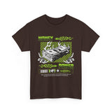 Money Power Unisex Heavy Cotton Tee Bold Dollar Stack Graphic Neon Green Streetwear Aesthetic Hustle Mindset Motivational T Shirt