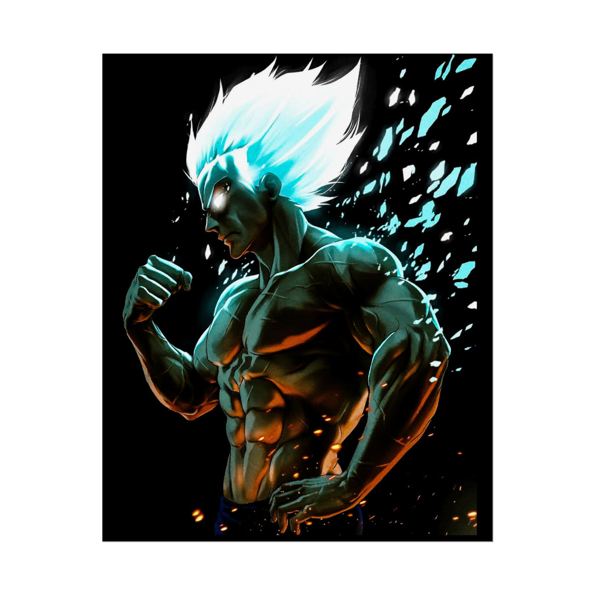 Limit Break Energy Motivational Poster Bold Anime Inspired Wall Art For Gym Home Office Studio Motivation Discipline And Alpha Mindset Decor