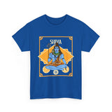 Lord Shiva Mahadev Devotional Unisex T Shirt Hindu Spiritual Graphic Cotton Tee Trishul Rudraksha Mahakal Temple Festival Wear Meditation Yoga Gift India