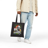 Wicked Supreme Cotton Canvas Tote Bag Statue Art Graphic Reusable Shopping Bag Supreme Inspired Streetwear Bust Design Eco Friendly Bold Fashion Accessory