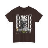 Dynasty Statue Graphic Unisex Heavy Cotton Tee Greek Sculpture Butterfly Streetwear Art Inspired T Shirt