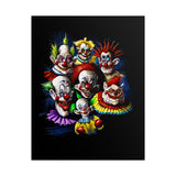 Chaos Clown Crew Poster Premium Wall Art Print For Bold Minds Fearless Creativity Neon Chaos Expression Gothic Street Art Home Decor For Artists And Visionaries