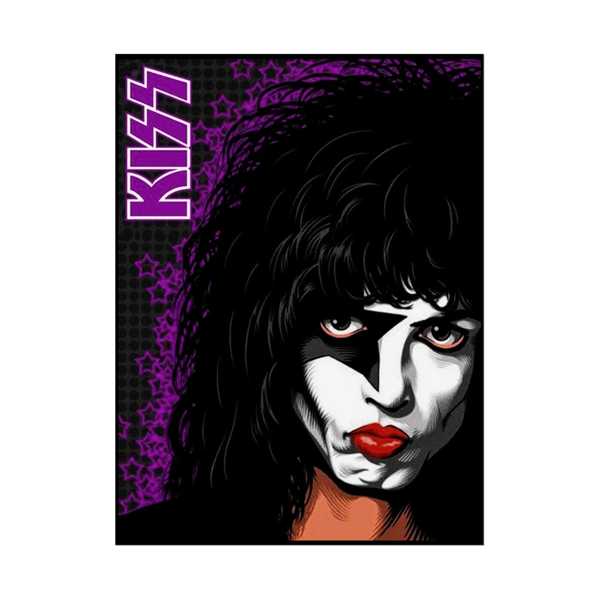 Starfire Rebel Premium Poster Bold Retro Rock Wall Art For Creative Souls, Music Lovers, And Fearless Dreamers