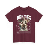 Hermes Greek Mythology Unisex Heavy Cotton Tee Ancient God of Communication and Travel Streetwear Graphic T Shirt