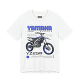 Yamaha YZ250 Inspired Motocross Graphic Unisex Heavy Cotton Tee Racing Dirt Bike Off Road Rider Streetwear Gift for Moto Fans USA