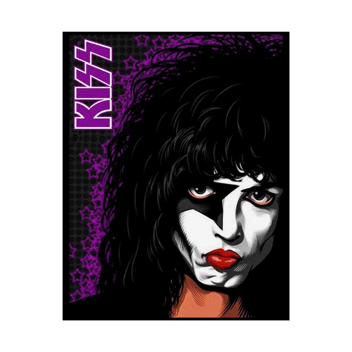 Starfire Rebel Premium Poster Bold Retro Rock Wall Art For Creative Souls, Music Lovers, And Fearless Dreamers