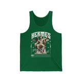 Hermes Greek Mythology Unisex Jersey Tank Top Ancient God of Travel and Communication Graphic Streetwear Muscle Shirt