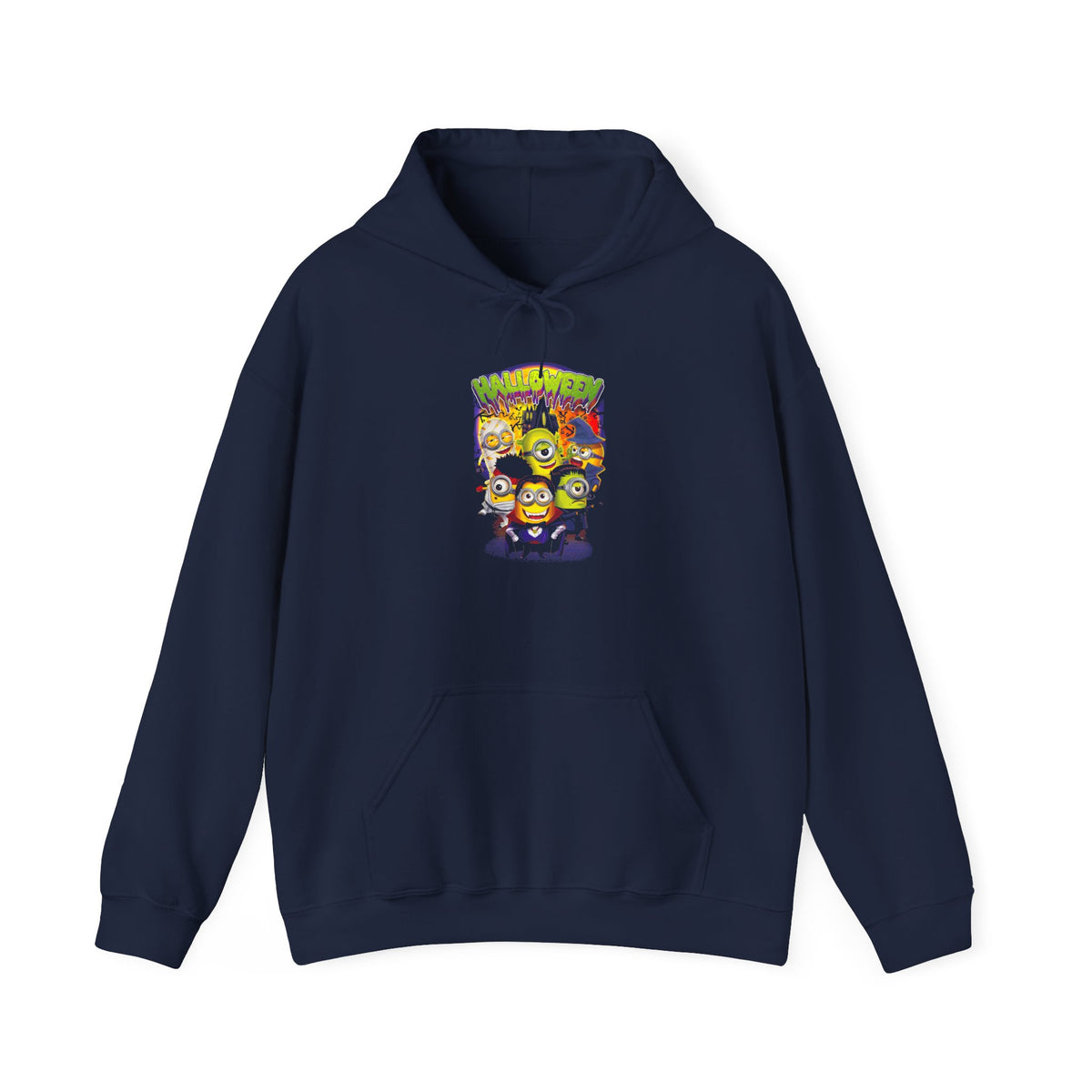 Halloween Cartoon Monsters Unisex Hoodie Cozy Streetwear Sweatshirt Spooky Fall Outfit Perfect for Halloween Parties and Cold Nights