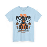 Mask Power Anonymous Strength Graphic Unisex Heavy Cotton Tee Bold Urban Streetwear Empowerment Hacker Inspired Motivational T Shirt