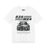 Dual Turbo Street Machine Graphic Unisex Heavy Cotton Tee High Performance Racing Car Split Design Shirt for Speed Lovers