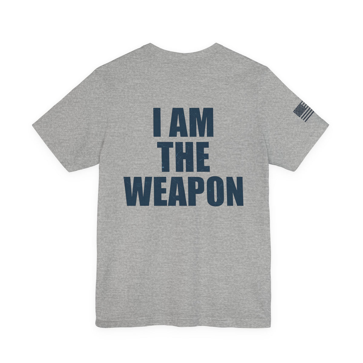 I Am The Weapon Unisex Heavy Cotton Tee Motivational Tactical Mindset Streetwear Bold Warrior Energy Graphic TShirt For Confidence Training Gym Wear Everyday Power Statement