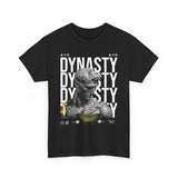 Dynasty Statue Graphic Unisex Heavy Cotton Tee Greek Sculpture Butterfly Streetwear Art Inspired T Shirt