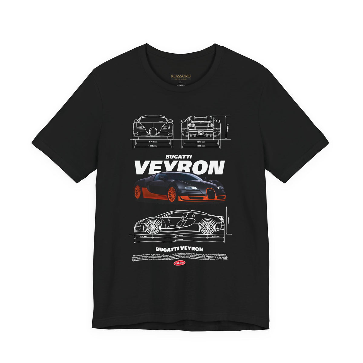 Bugatti Veyron Inspired Illustrated Hypercar Graphic T Shirt Ultimate Luxury Performance Supercar Automotive Streetwear Elite Speed Lifestyle Gift For Exotic Car Enthusiasts