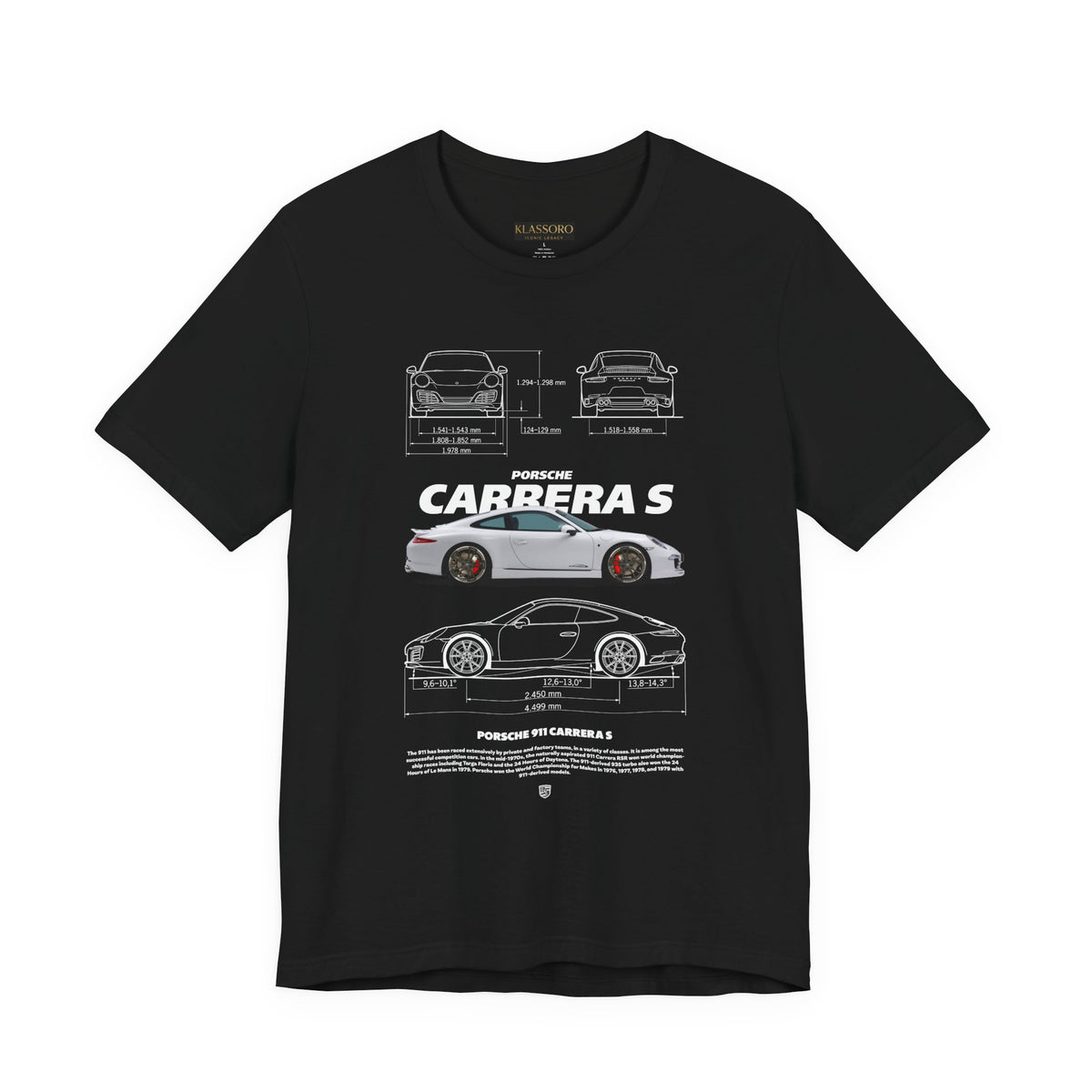 European Performance Sports Car Inspired Graphic T Shirt Classic Rear Engine Coupe Style Automotive Art Racing Streetwear Unisex Tee High Speed Luxury Car Culture Design Shirt for Auto Enthusiasts