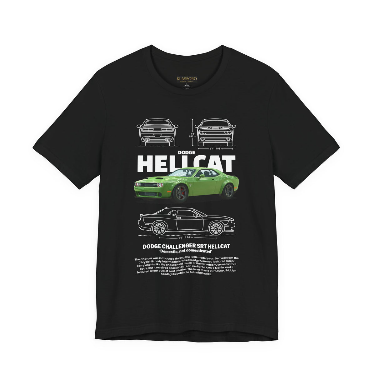 American Muscle Blueprint Performance Legacy Unisex Tee High Power Streetwear Shirt