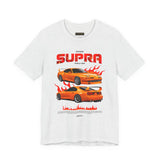 Japanese Turbo Legend Supra Inspired JDM Racing Graphic T Shirt Classic 90s Performance Car Streetwear Unisex Tee For Drift Track And Car Culture Fans