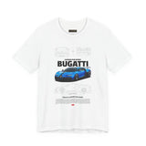 Blue Hypercar Artwork Unisex Heavy Cotton Tee High Speed Performance Inspired Streetwear Graphic Shirt For Car Enthusiasts And Automotive Art Collectors