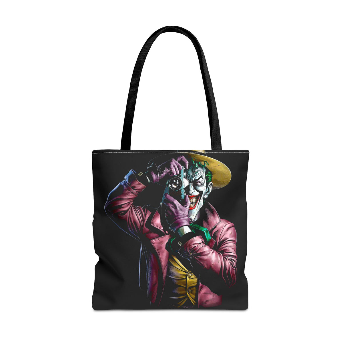 Snapshot of Madness Art Eco Tote Bag Dark Comic Neon Design Premium Canvas Reusable Shopping Bag Streetwear Lifestyle Accessory for Creative Thinkers Artists and Urban Dreamers