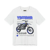 Yamaha YZ250 Inspired Motocross Graphic Unisex Heavy Cotton Tee Racing Dirt Bike Off Road Rider Streetwear Gift for Moto Fans USA