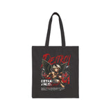 otton Canvas Tote Bag Betrayed Angel Destroy Graphic Gothic Streetwear Black Reusable Shopping Bag Bold Motivational Urban Fashion Accessory