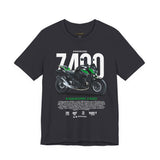 Kawasaki Z400 Naked Street Bike Graphic T Shirt Unisex Heavy Cotton Motorcycle Racing Streetwear Gift