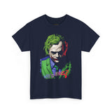 The Jocker Why So Serious Within Unisex Heavy Cotton Tee Bold Psychological Streetwear Art Dark Emotion Graphic Shirt for Fearless Thinkers and Urban Rebels