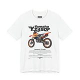 Yamaha YZ450F Inspired Motocross Blueprint Unisex Heavy Cotton Tee Dirt Bike Racing Graphic Streetwear Shirt Gift For Riders