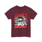 Happiness Is Not About Money Graphic Unisex Heavy Cotton Tee Bold Streetwear Motivational Quote T Shirt
