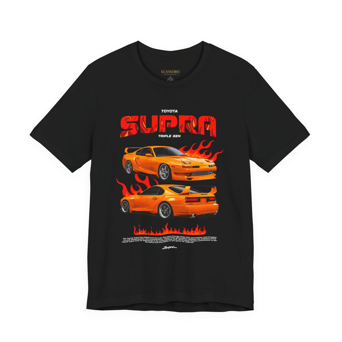 Japanese Turbo Legend Supra Inspired JDM Racing Graphic T Shirt Classic 90s Performance Car Streetwear Unisex Tee For Drift Track And Car Culture Fans