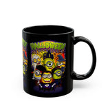 Halloween Cartoon Monsters Ceramic Mug Spooky Coffee Cup for Halloween Lovers Fun Fall Drinkware Gift for Home Office and Cozy Evenings