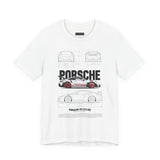 High Performance Track Racer Blueprint Art Unisex Heavy Cotton Tee Streetwear Motorsport Enthusiast Graphic Shirt