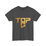 Top G Andrew Tate Graphic T Shirt Black Unisex Streetwear Motivational Hustle Tee Gold Typography Design