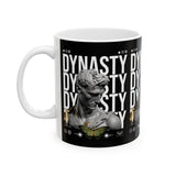 Dynasty Statue Graphic Ceramic Mug Greek Sculpture Butterfly Art Inspired Streetwear Aesthetic Coffee Tea Cup