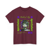 Stalked By Spectator Cyberpunk Graphic Unisex Heavy Cotton Tee Japanese Anime Glitch Streetwear T Shirt