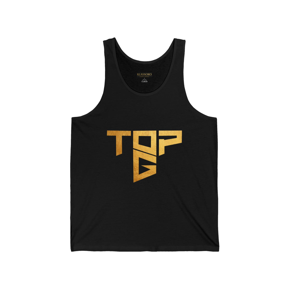 TopG Unisex Tank Top Motivational Gym Fitness Streetwear Workout Hustler Entrepreneur Alpha Mindset Sleeveless Shirt